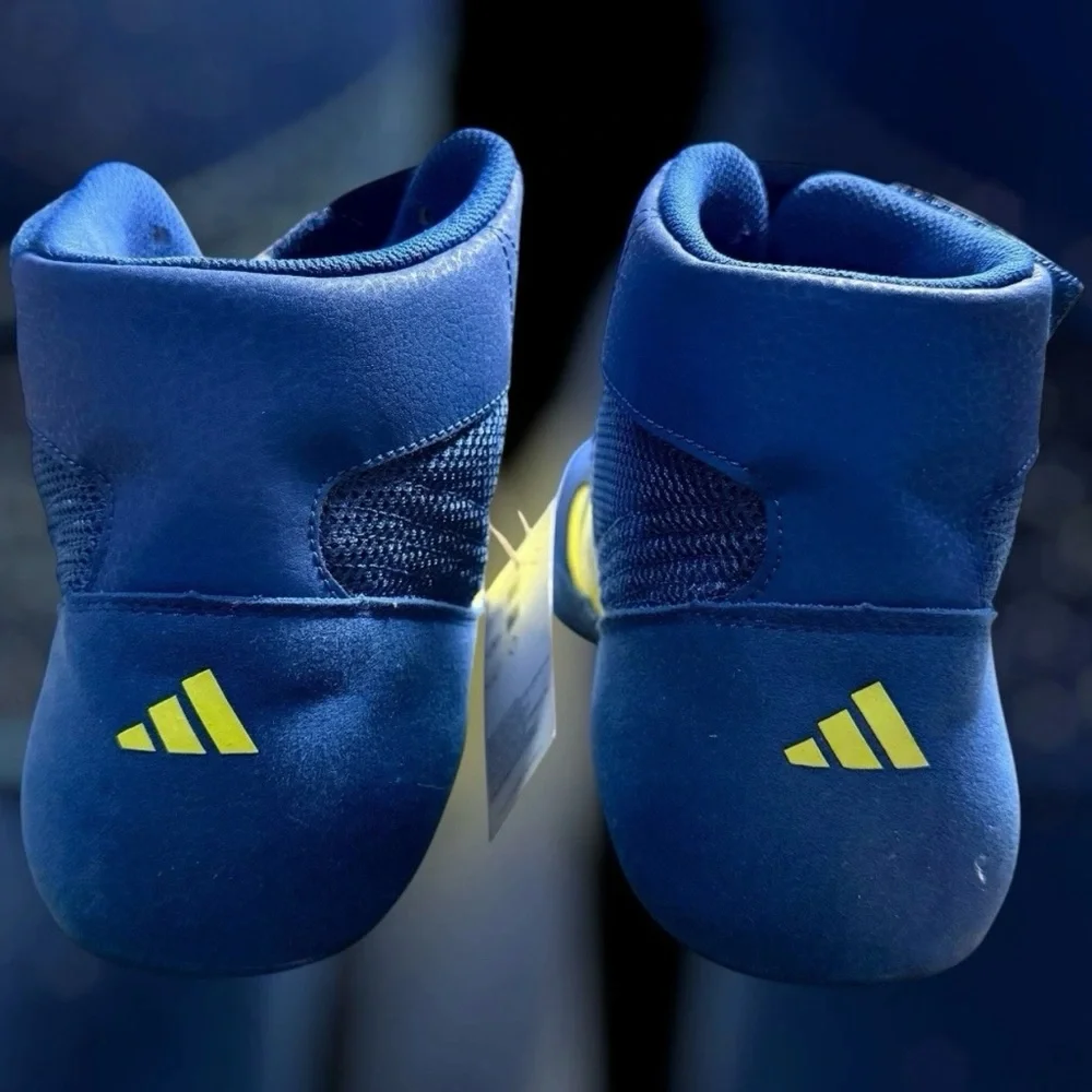 adidas HVC 2 Wrestling Mid Blue men's Size 13